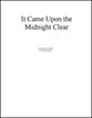 It Came Upon a Midnight Clear piano sheet music cover